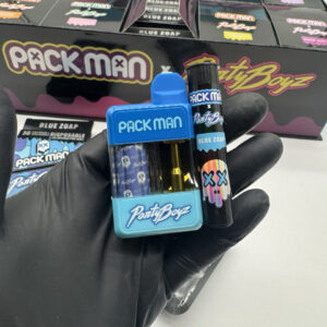 PACKMAN X PARTYBOYZ 3G DISPOSABLE + 0.5G INFUSED PRE-ROLL LIVE RESIN LIQUID DIAMONDS