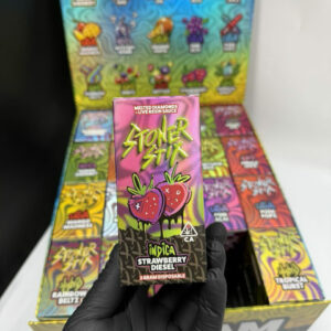 STONER STIX V3 2G DISPOSABLE + PRE ROLL - MELTED DIAMONDS + LIVE RESIN SAUCE