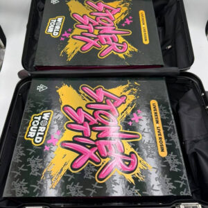 Stoner Stixx 2G World Tour Edition 2 gram live resin live rosin disposable vape box display and device