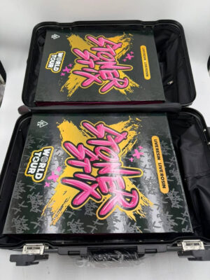 Stoner Stixx 2G World Tour Edition 2 gram live resin live rosin disposable vape box display and device