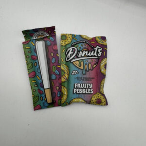 Authentic FRYD Donuts 2g live resin liquid diamonds disposable vape box with free pre roll