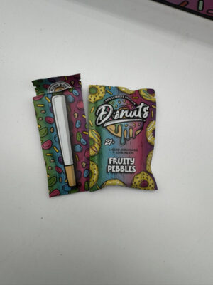 Authentic FRYD Donuts 2g live resin liquid diamonds disposable vape box with free pre roll