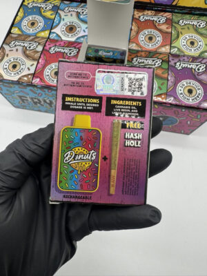 Authentic FRYD Donuts 2g live resin liquid diamonds disposable vape box with free pre roll