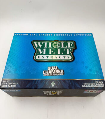 Buy authentic Whole Melt V5 2G dual chamber disposable online