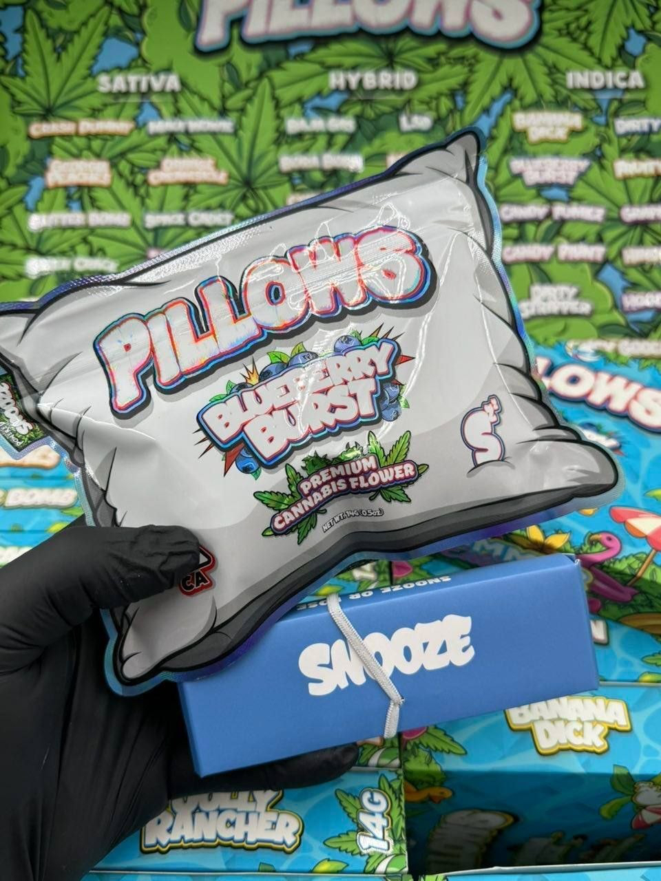 Pillows Premium exotic cannabis flower buds
